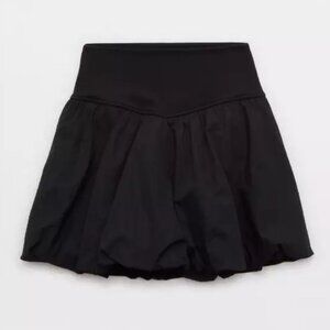OFFLINE By Aerie Real Me Bubble Skort Black Small NWT